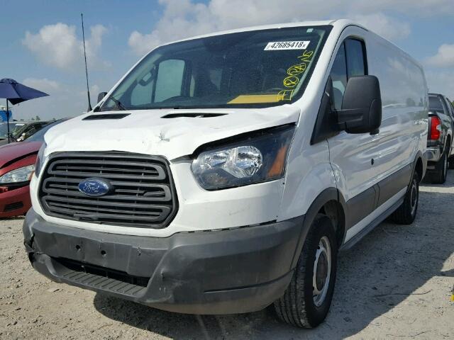 1FTYE1ZM0HKA60618 - 2017 FORD TRANSIT T- WHITE photo 2