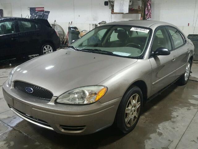 1FAFP53U07A161248 - 2007 FORD TAURUS SE TAN photo 2