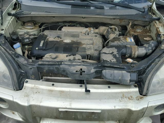 KM8JM12B18U813778 - 2008 HYUNDAI TUCSON GLS GOLD photo 7