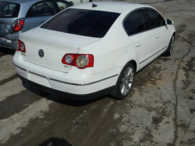 WVWEK73C57P109778 - 2007 VOLKSWAGEN PASSAT 2.0 WHITE photo 4