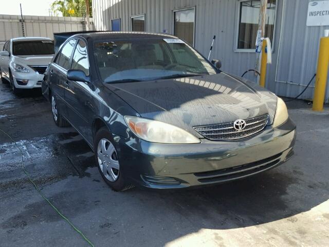 4T1BE32K23U644392 - 2003 TOYOTA CAMRY LE GREEN photo 1