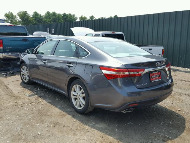 4T1BK1EB9DU042597 - 2013 TOYOTA AVALON BAS Grafit foto 3