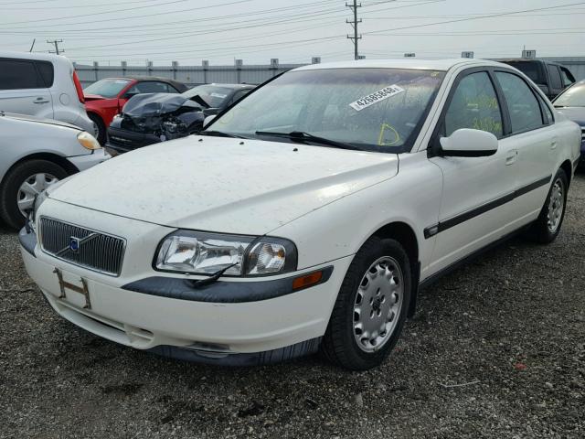 YV1TS94D0Y1145418 - 2000 VOLVO S80 WHITE photo 2