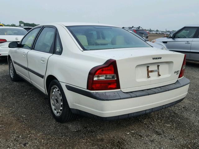 YV1TS94D0Y1145418 - 2000 VOLVO S80 WHITE photo 3