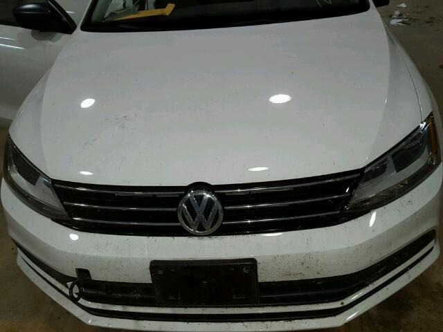 3VW267AJ1GM212840 - 2016 VOLKSWAGEN JETTA S WHITE photo 7