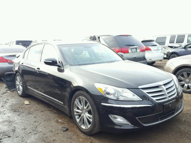 KMHGC4DF5CU187739 - 2012 HYUNDAI GENESIS 4. BLACK photo 1