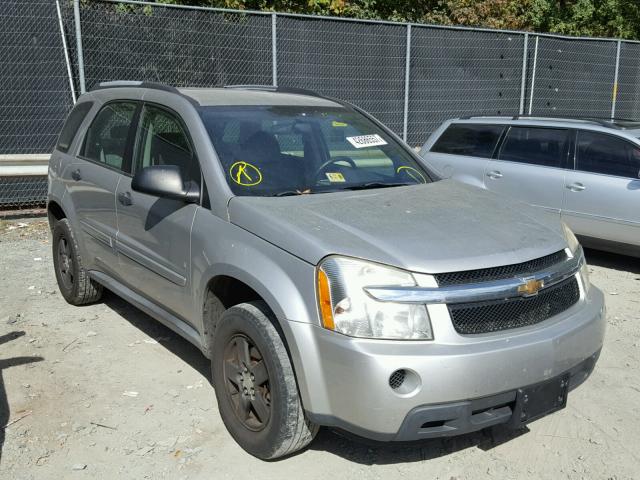 2CNDL23F576012484 - 2007 CHEVROLET EQUINOX LS SILVER photo 1