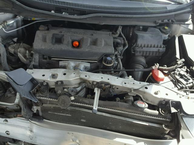 19XFB2F88CE315539 - 2012 HONDA CIVIC EX SILVER photo 7