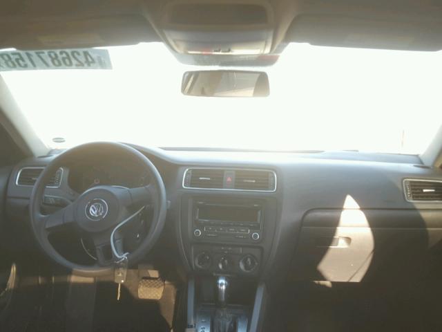 3VW2K7AJXDM213721 - 2013 VOLKSWAGEN JETTA BASE Գրաֆիտ լուսանկար 9