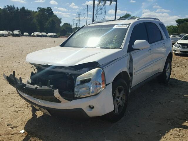 2CNDL63F266123998 - 2006 CHEVROLET EQUINOX WHITE photo 2