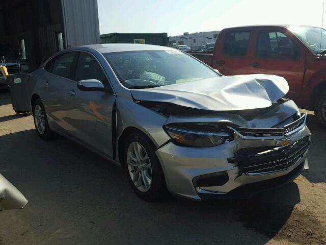 1G1ZE5ST4GF262830 - 2016 CHEVROLET MALIBU LT SILVER photo 1