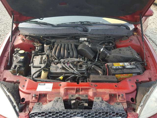 1FAFP55UX2G275633 - 2002 FORD TAURUS SES BURGUNDY photo 7