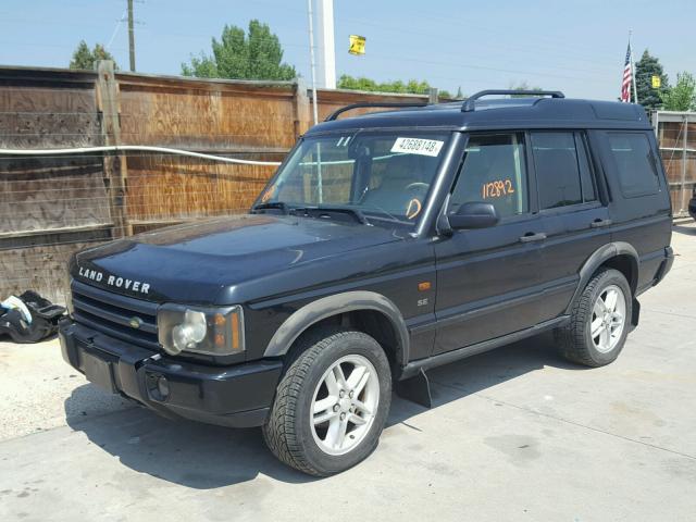 SALTY164X3A825363 - 2003 LAND ROVER DISCOVERY BLACK photo 2