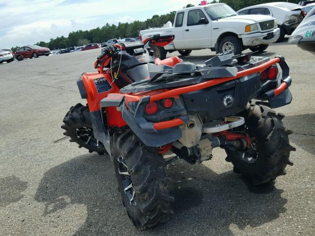 3JBLWAX40JJ000013 - 2018 CAN-AM OUTLANDER ORANGE photo 3