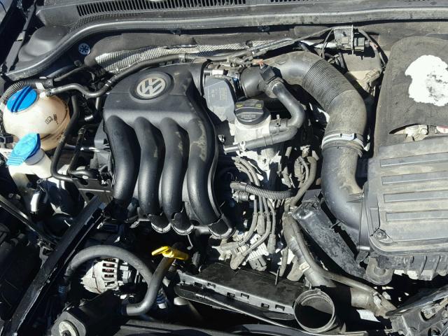 3VW2K7AJ6EM217184 - 2014 VOLKSWAGEN JETTA BASE BLACK photo 7