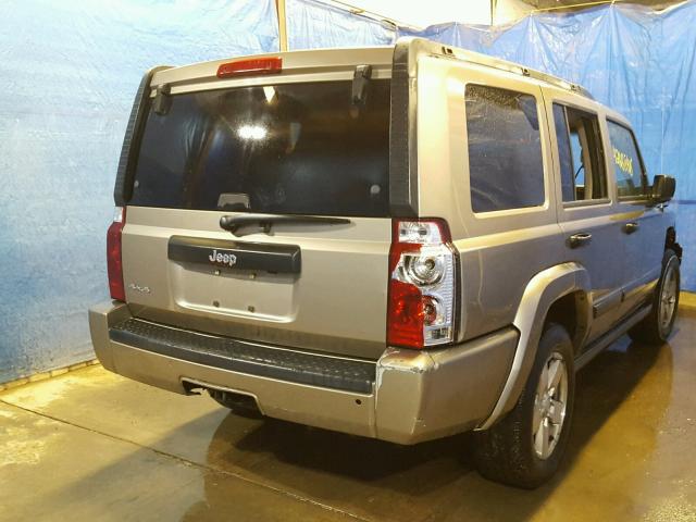 1J8HG48K96C309624 - 2006 JEEP COMMANDER TAN photo 4