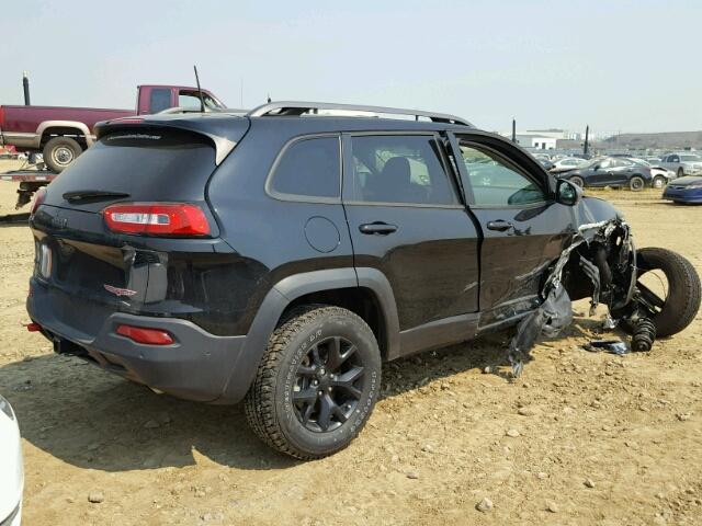 1C4PJMBX8JD508420 - 2018 JEEP CHEROKEE T BLACK photo 4