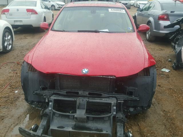 WBAVB13526K001495 - 2006 BMW 325 RED photo 9