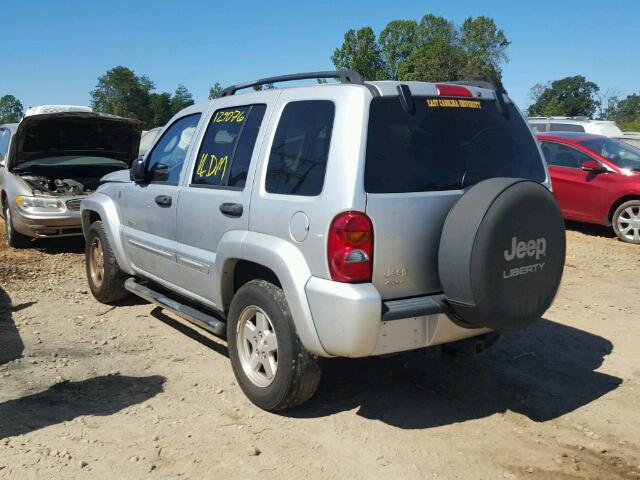 1J4GL58K44W152529 - 2004 JEEP LIBERTY LI SILVER photo 3