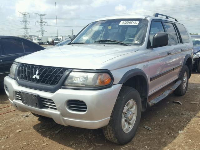 JA4MT21H23J010353 - 2003 MITSUBISHI MONTERO SP SILVER photo 2