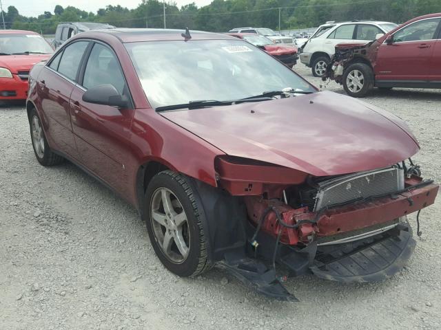 1G2ZG57N794107770 - 2009 PONTIAC G6 BURGUNDY photo 1