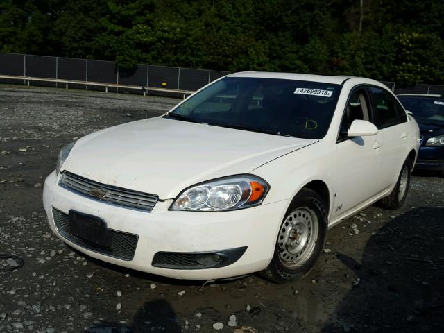 2G1WD58C189219361 - 2008 CHEVROLET IMPALA SUP 白色 照片 2