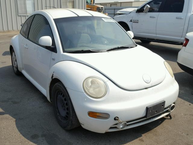 3VWCC21C4XM443054 - 1999 VOLKSWAGEN NEW BEETLE თეთრი ფოტო 1