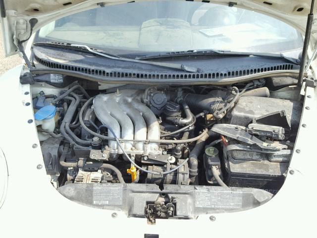 3VWCC21C4XM443054 - 1999 VOLKSWAGEN NEW BEETLE თეთრი ფოტო 7