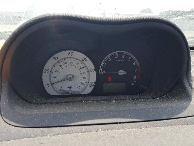 JTKKT624350095091 - 2005 TOYOTA SCION XA RED photo 8