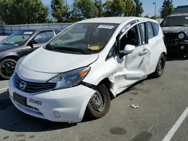 3N1CE2CP8GL379252 - 2016 NISSAN VERSA NOTE WHITE photo 2