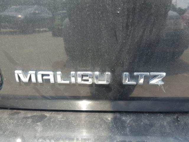 1G1ZE5EU8BF378450 - 2011 CHEVROLET MALIBU LTZ 黑色 照片 9