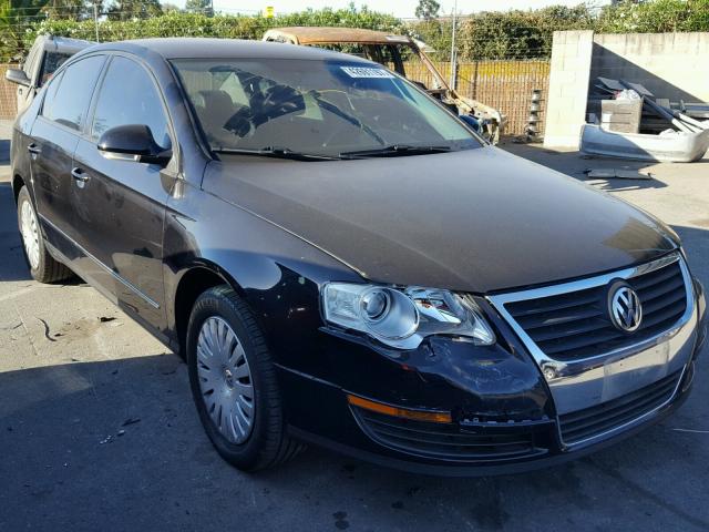 WVWJK73CX7E221017 - 2007 VOLKSWAGEN PASSAT BLACK photo 1