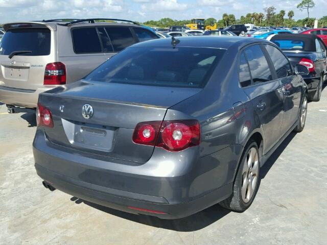 3VWFJ71K48M094003 - 2008 VOLKSWAGEN GLI CHARCOAL photo 4