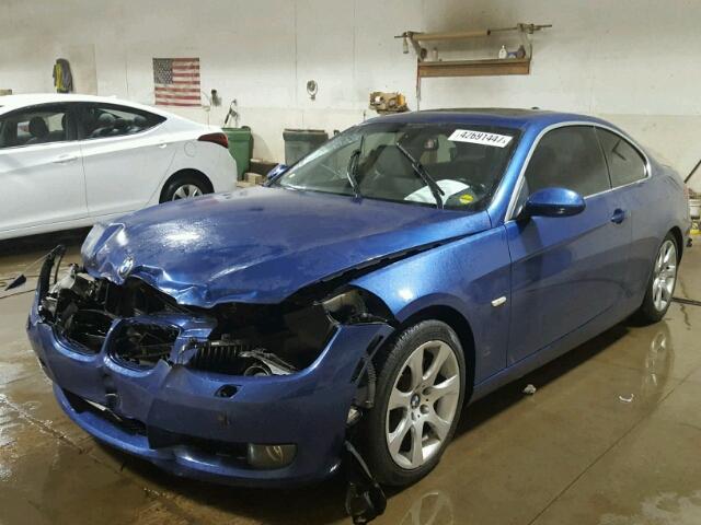 WBAWB73598P043496 - 2008 BMW 335 BLUE photo 2