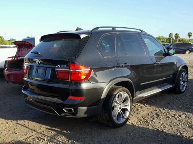 5UXZV8C57BL421423 - 2011 BMW X5 XDRIVE5 BLACK photo 4