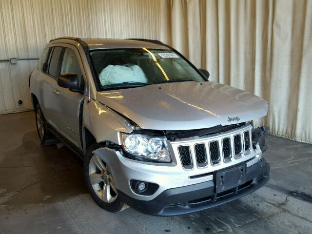 1J4NF1FB7BD239053 - 2011 JEEP COMPASS SILVER photo 1