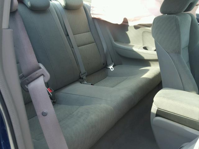 2HGFG1B81AH522813 - 2010 HONDA CIVIC EX 蓝色 照片 6