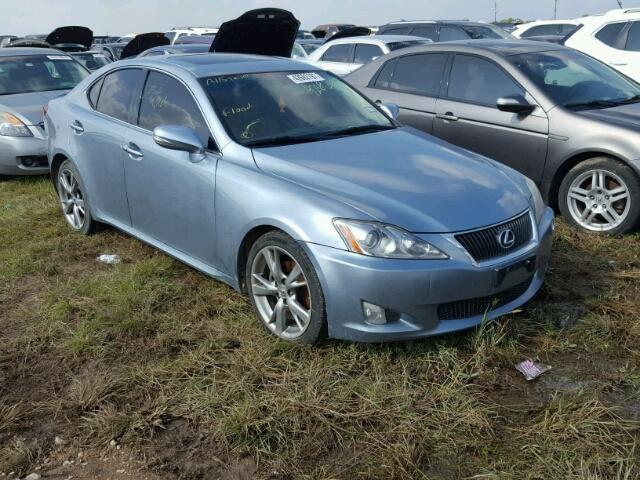 JTHBF5C2XA5118531 - 2010 LEXUS IS 250 BLUE photo 1