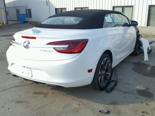 W04WH3N58HG010250 - 2017 BUICK CASCADA PR WHITE photo 4