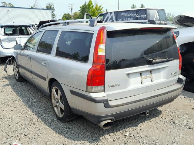 YV1SJ52Y142403608 - 2004 VOLVO V70 R SILVER photo 3