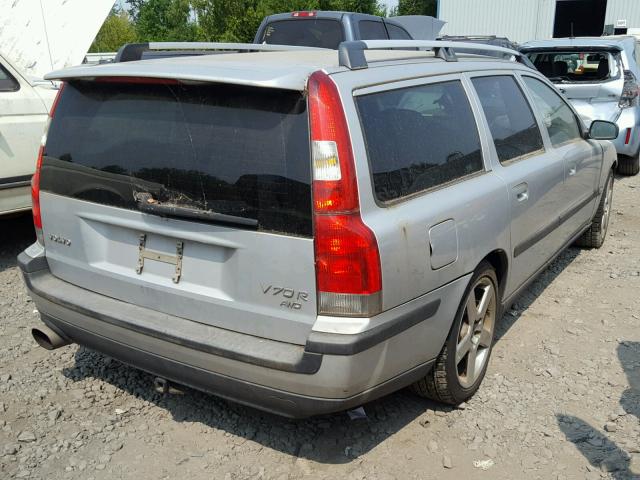 YV1SJ52Y142403608 - 2004 VOLVO V70 R SILVER photo 4