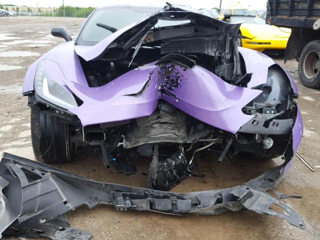 1G1YD2D78F5116142 - 2015 CHEVROLET CORVETTE S PURPLE photo 9