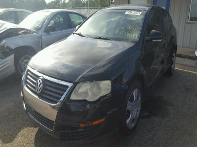 WVWJK73C57P071404 - 2007 VOLKSWAGEN PASSAT BLACK photo 2