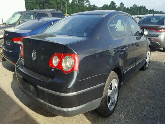 WVWJK73C57P071404 - 2007 VOLKSWAGEN PASSAT BLACK photo 4