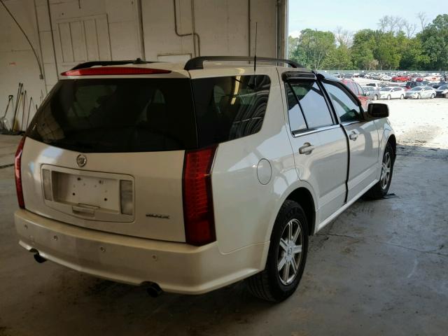 1GYDE637540122366 - 2004 CADILLAC SRX WHITE photo 4