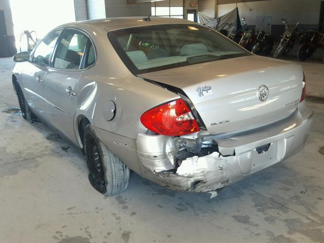 2G4WC582781254594 - 2008 BUICK LACROSSE C SILVER photo 3