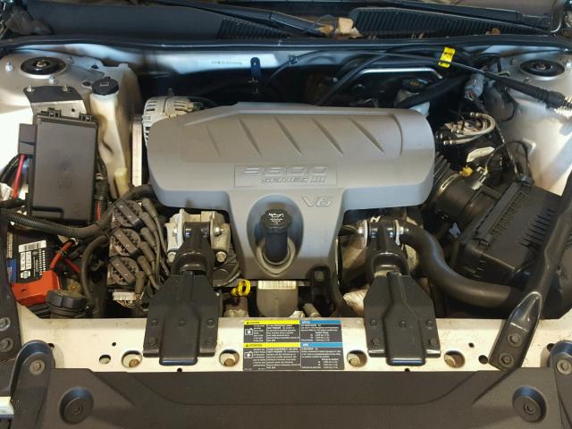 2G4WC582781254594 - 2008 BUICK LACROSSE C SILVER photo 7