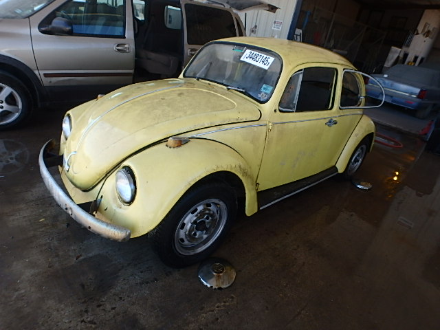 118178825 - 1968 VOLKSWAGEN BEETLE YELLOW photo 2