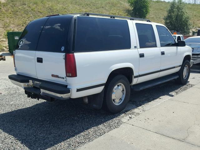 1GKFK16R6TJ756094 - 1996 GMC SUBURBAN K WHITE photo 4