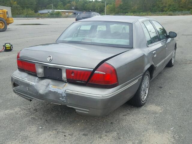 2MEFM74W52X631982 - 2002 MERCURY GRAND MARQ GRAY photo 4